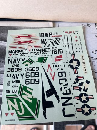 Matchbox North American FJ-4B Fury 1:48