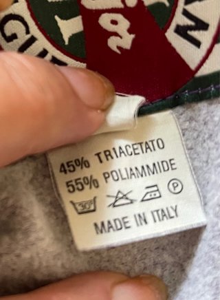 Giacca College Vintage Italian Major League L
