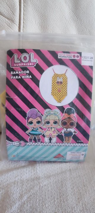 Bañador LOL Niña Talla 6-8 Años