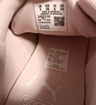 Zapatillas Puma rosas talla 38