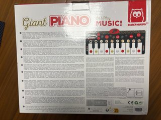 Piano de suelo gigante para niños