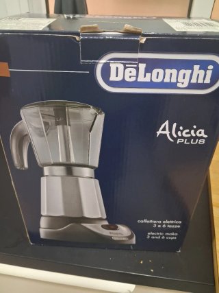 Cafetera Eléctrica DeLonghi Alicia Plus