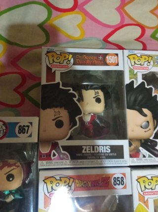 Pack 6 Funko Pop Anime Dragon Ball y más