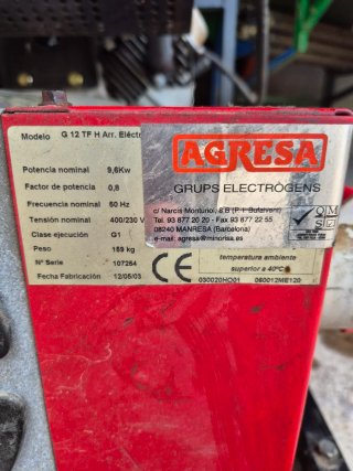 Grupo electrógeno trifásico 12kva Honda