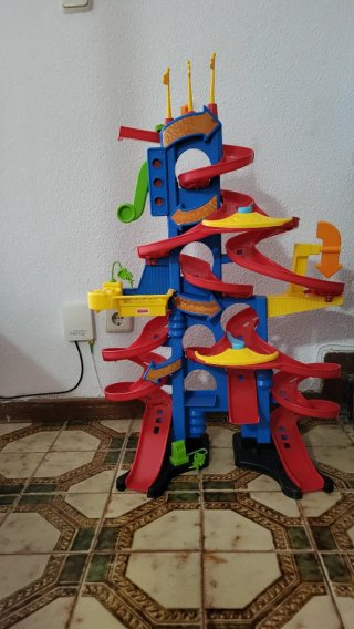 Tobogan de coches Fisher-Price