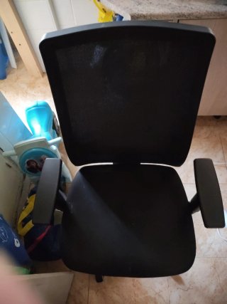 Silla de escritorio negra