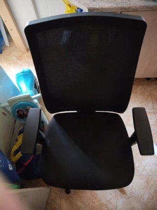 Silla de escritorio negra