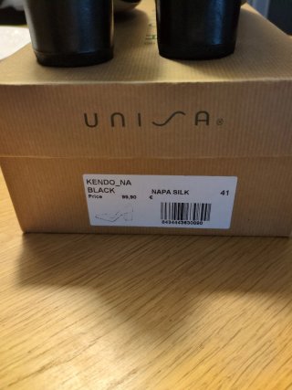 Zapatos de tacón Unisa negros mujer