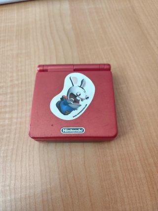Nintendo Game Boy Advance SP Roja y juego