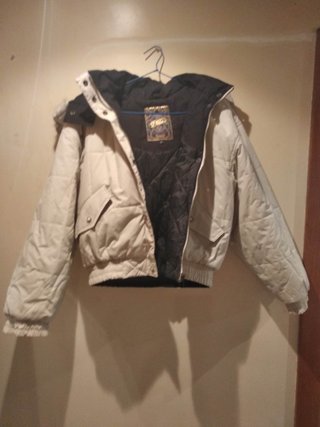 Chaqueta Acolchada Blanca