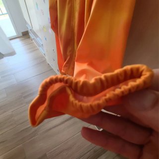 Impermeable Joma naranja y amarillo