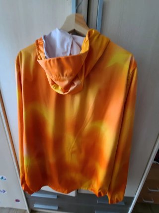 Impermeable Joma naranja y amarillo