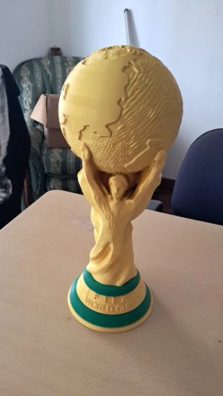Taça do Mundial FIFA Detalhada Tamanho original
