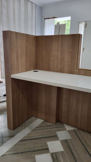 Mostrador recepción profesional 207 cm + cajonera