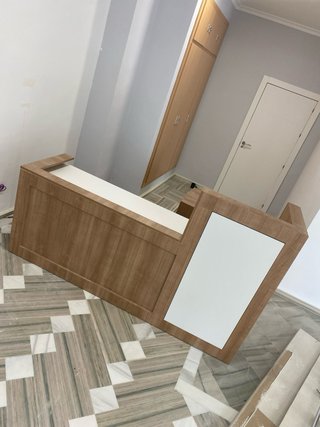 Mostrador recepción profesional 207 cm + cajonera