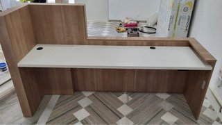 Mostrador recepción profesional 207 cm + cajonera