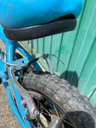 Bicicleta infantil azul ATRACTOR