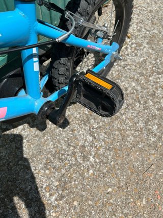 Bicicleta infantil azul ATRACTOR