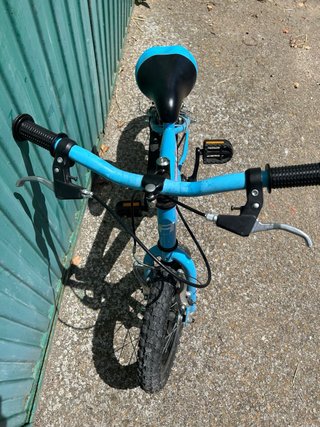 Bicicleta infantil azul ATRACTOR