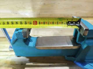 Tornillo de banco FAHER 80mm Hierro Forjado