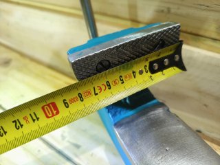 Tornillo de banco FAHER 80mm Hierro Forjado