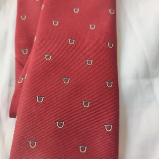 Corbata  vintage granate