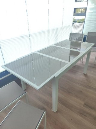 Conjunto terraza mesa +6 sillas