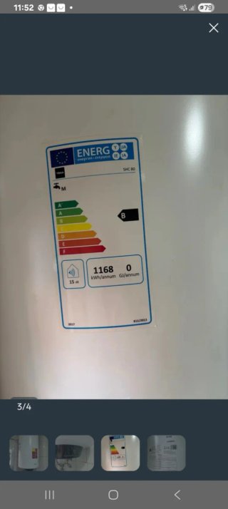 Termo Eléctrico Vertical Teka 80L
