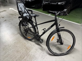 Bicicleta Trek Verve 2023 + Silla + Cesta