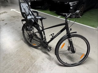 Bicicleta Trek Verve 2023 + Silla + Cesta