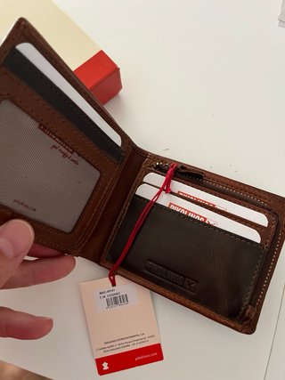 Cartera Cuero Marrón Pikolinos MAC-W141