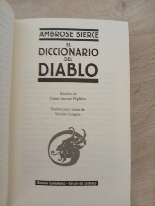 El Diccionario del Diablo, Ambrose Bierce