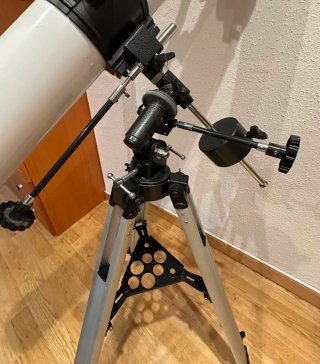 Telescopio Reflector B & Crown 900mm-76