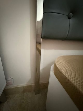 Cabecero Cama 150 Polipiel Gris