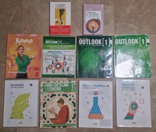 Libros de texto de 1 bachillerato Ciencias Salud