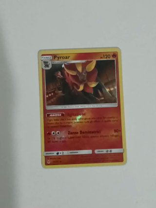 Carta Pokémon Pyroar PS 120