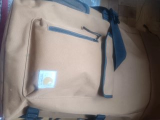 Mochila Carhartt Marrón y Negra