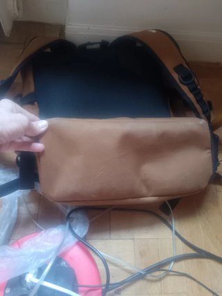 Mochila Carhartt Marrón y Negra