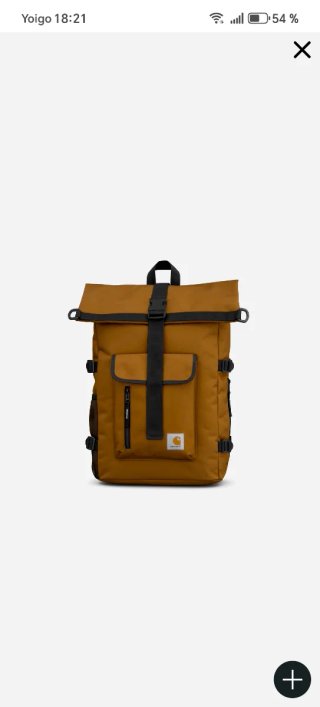 Mochila Carhartt Marrón y Negra