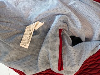 Giubbino Zara Uomo Rosso Trapuntato