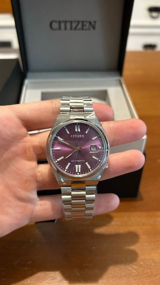 Citizen Tsuyosa Morada 37mm Automático