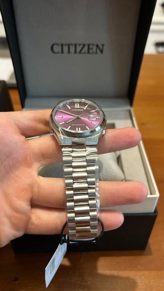 Citizen Tsuyosa Morada 37mm Automático