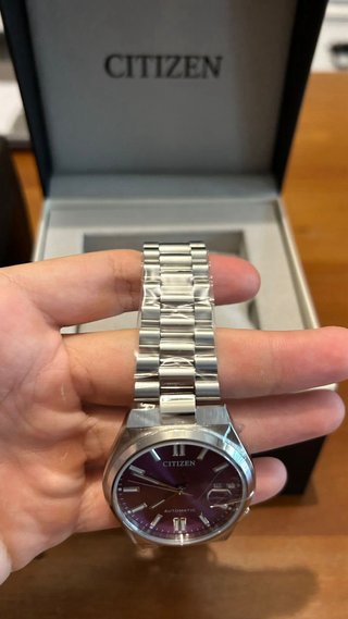 Citizen Tsuyosa Morada 37mm Automático