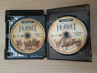 El Hobbit Edición Extendida Blu-ray