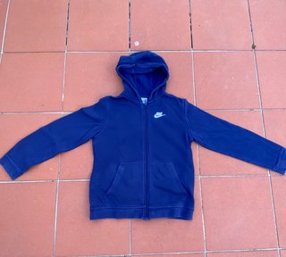 Sudadera Nike Azul con Cremallera