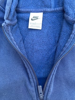 Sudadera Nike Azul con Cremallera