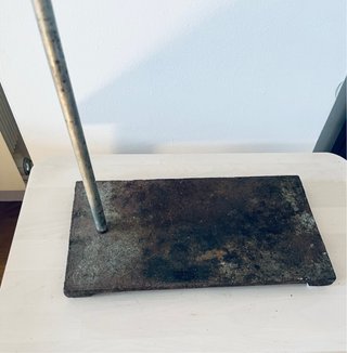 Soporte de laboratorio de farmacia rústico