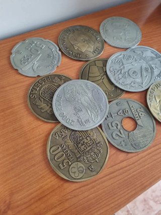 Posavasos Monedas España