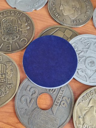 Posavasos Monedas España