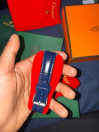 Reloj Cartier Santos Dumont Plata